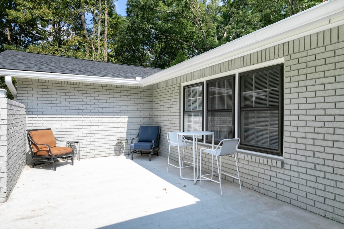 Patio at Camp Creek Landings
